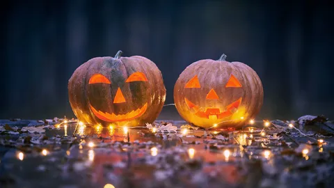 来一盏微笑的南瓜灯吗？