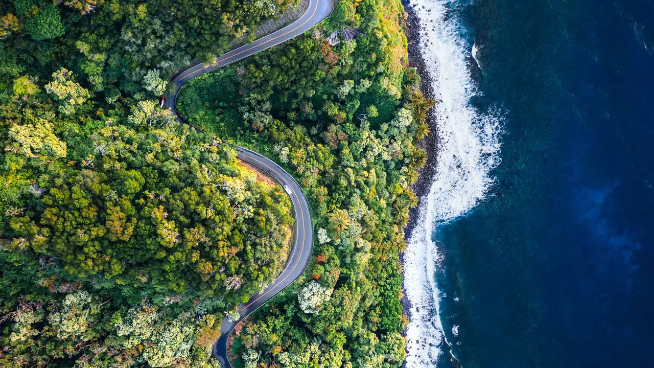 Langsam fahren und die Sicht genie&szlig;en