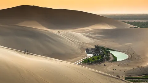 Este lago no es un espejismo