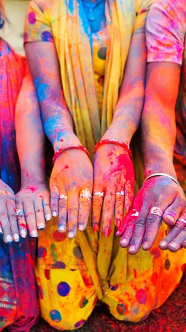 Holi color splash