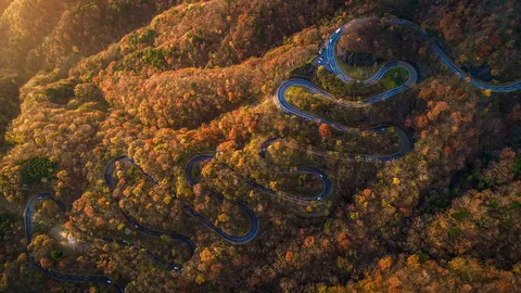 Irohazaka RoadTochigi, Japan