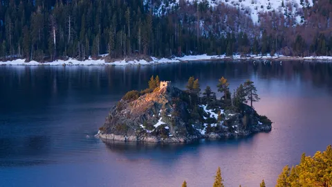 Winterlicht &uuml;ber Fannette Island