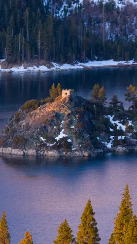 Winterlicht &uuml;ber Fannette Island