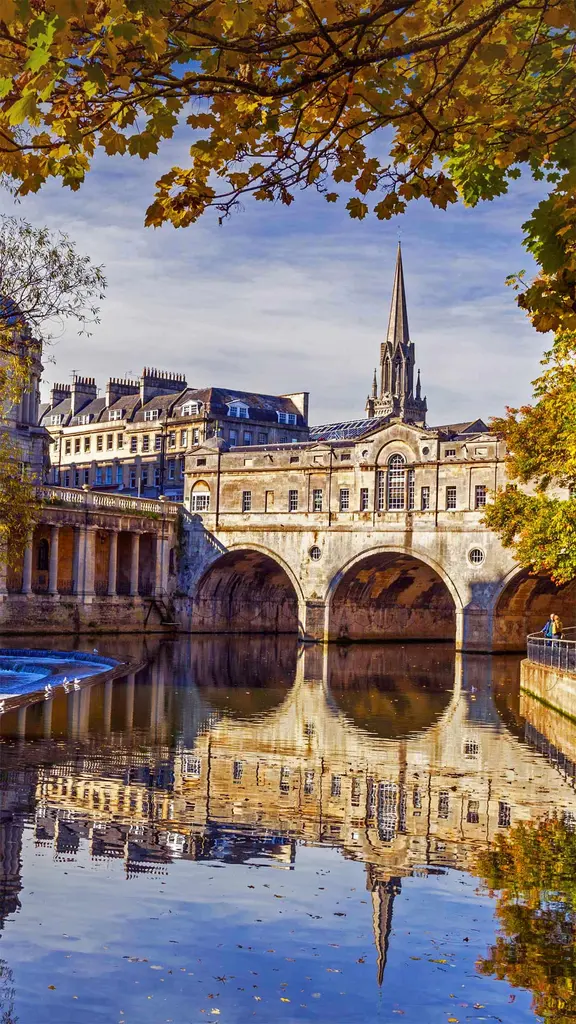 River Avon in Bath, England