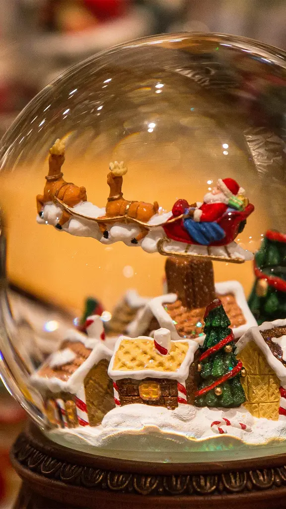 Fr&ouml;hliche Weihnachten allen heut&rsquo;, Licht und Liebe f&uuml;r alle Leut&rsquo;