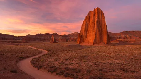 Temple of the Sun, Capitol Reef National Park, Utah, United States