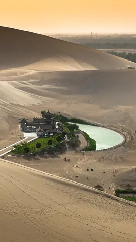 Este lago no es un espejismo