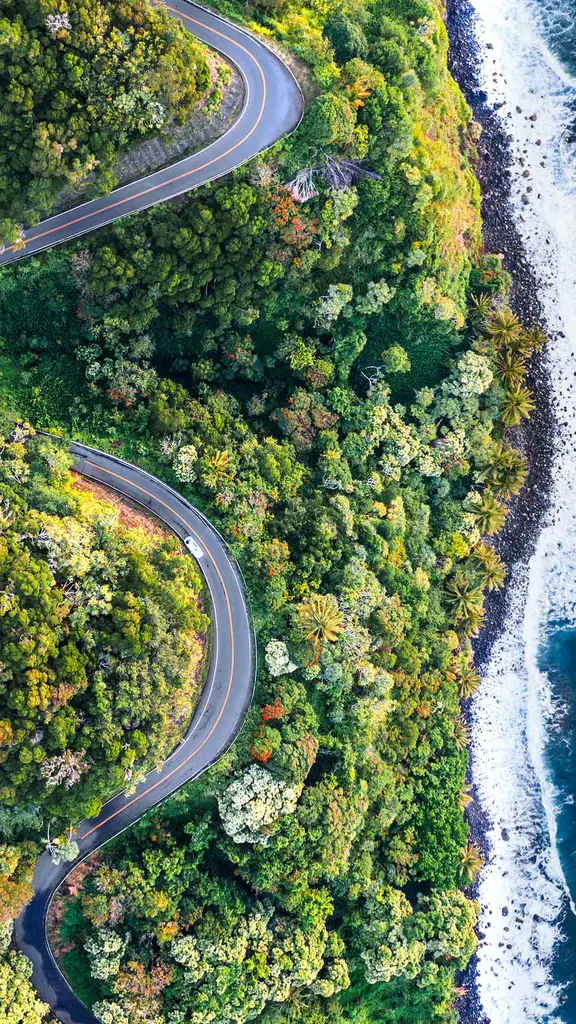 Langsam fahren und die Sicht genie&szlig;en