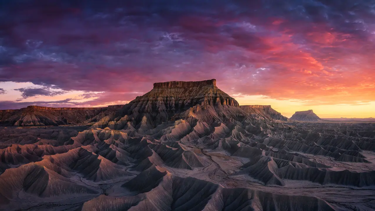 A painter's palette of nature's hues