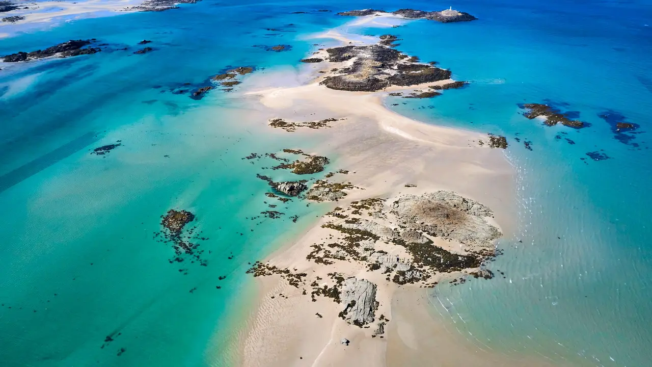 La plus carib&eacute;enne des &icirc;les anglo-normandes
