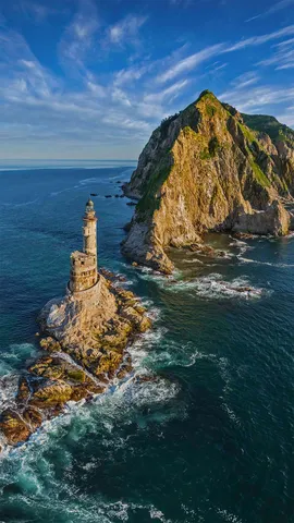 阿尼瓦角的灯塔，俄罗斯萨哈林岛