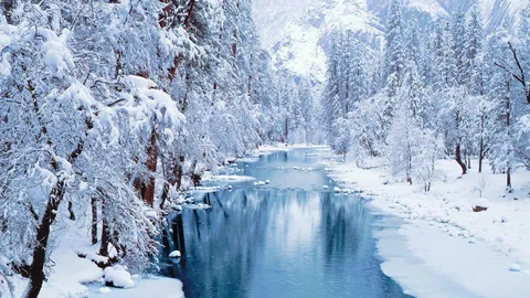Merced River, Yosemite National Park, California, United States