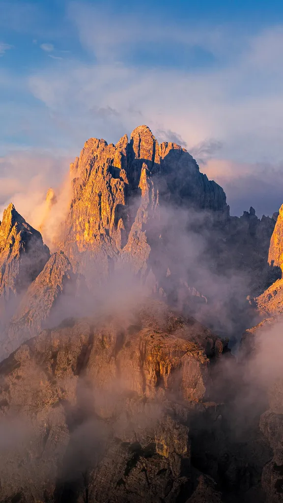 A Reef Above Its Station Cadini Di Misurina Dolomites Veneto Italy a-reef-above-its-station-cadini-di-misurina-dolomites-veneto-italy