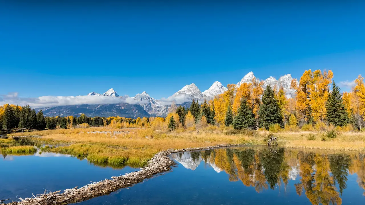 Wei&szlig;e Berge in weiter Ferne!