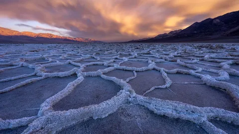 Salt flats in Badwater Basin, Death Valley National Park, California, USA