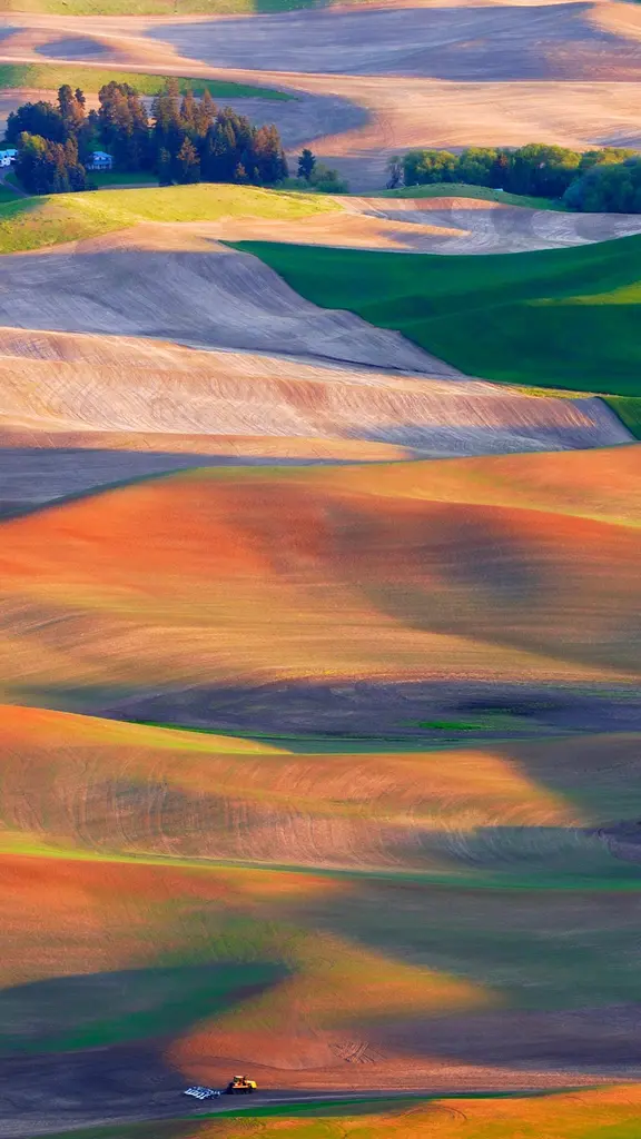 La r&eacute;gion bucolique de la Palouse