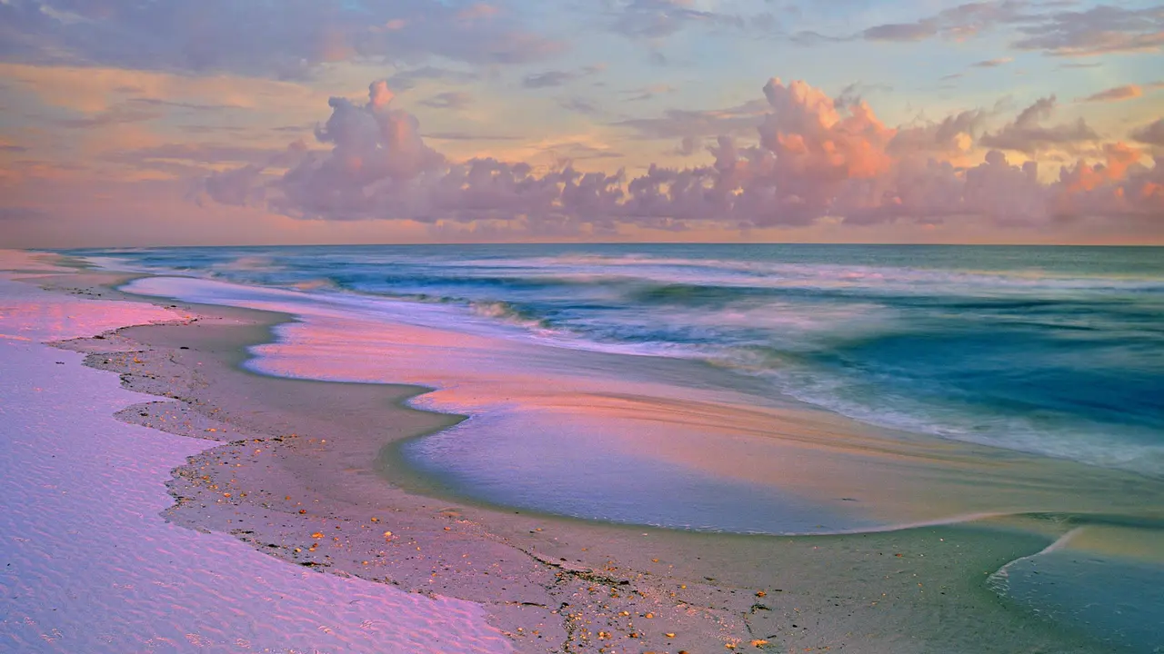 Strand in Sicht
