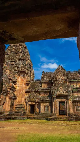 クメール王朝の神殿跡