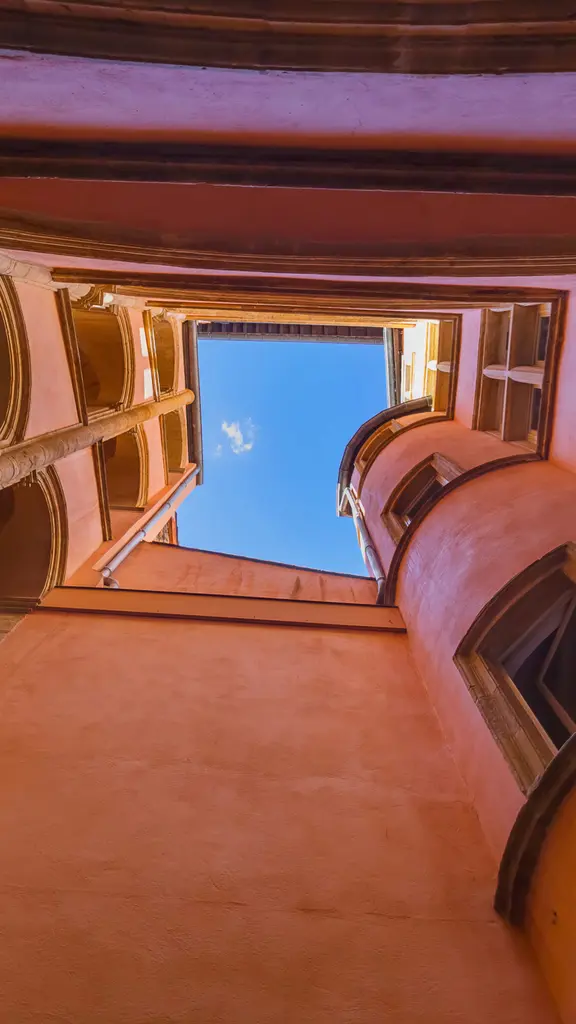 A traboule in Lyon, France