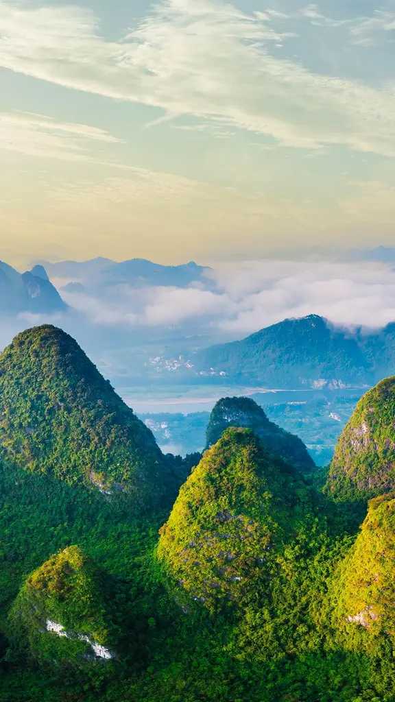 秀美壮丽的山河