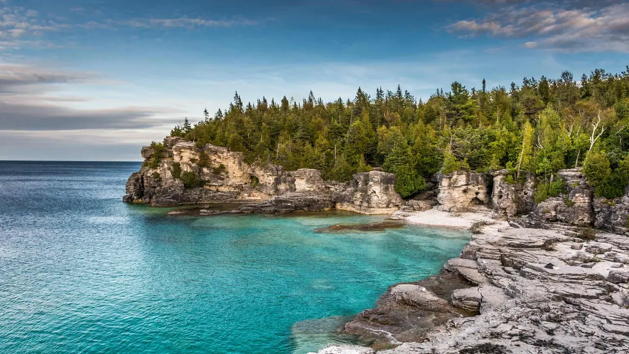 Indian Head Cove, Bruce Peninsula National Park, Ontario, Canada