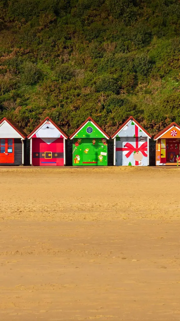 伯恩茅斯海滩小屋