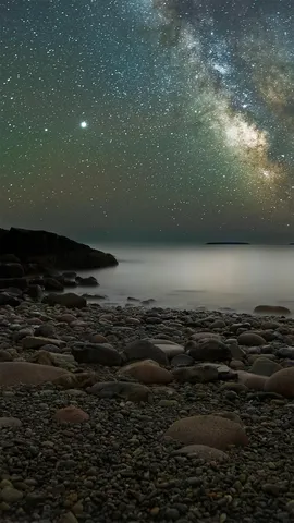 繁星闪烁的夜晚