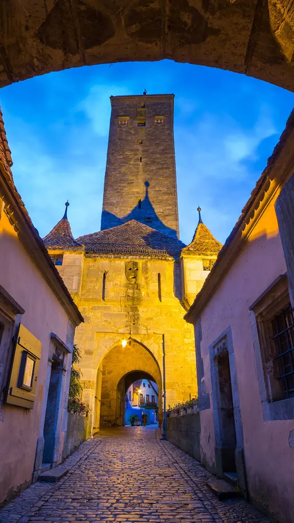 中世のままの街並み