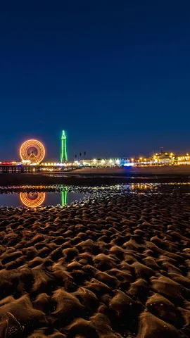 布莱克浦的灯光太棒了