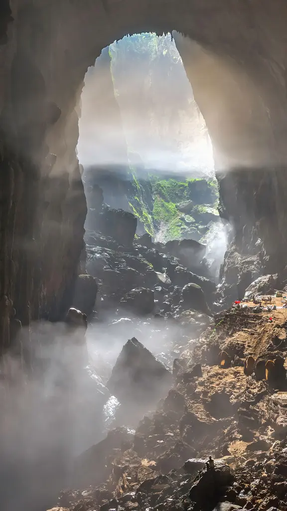 Lichtspiele unter der Erde