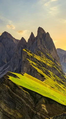 Seceda, a peak in the Dolomites, South Tyrol, Italy